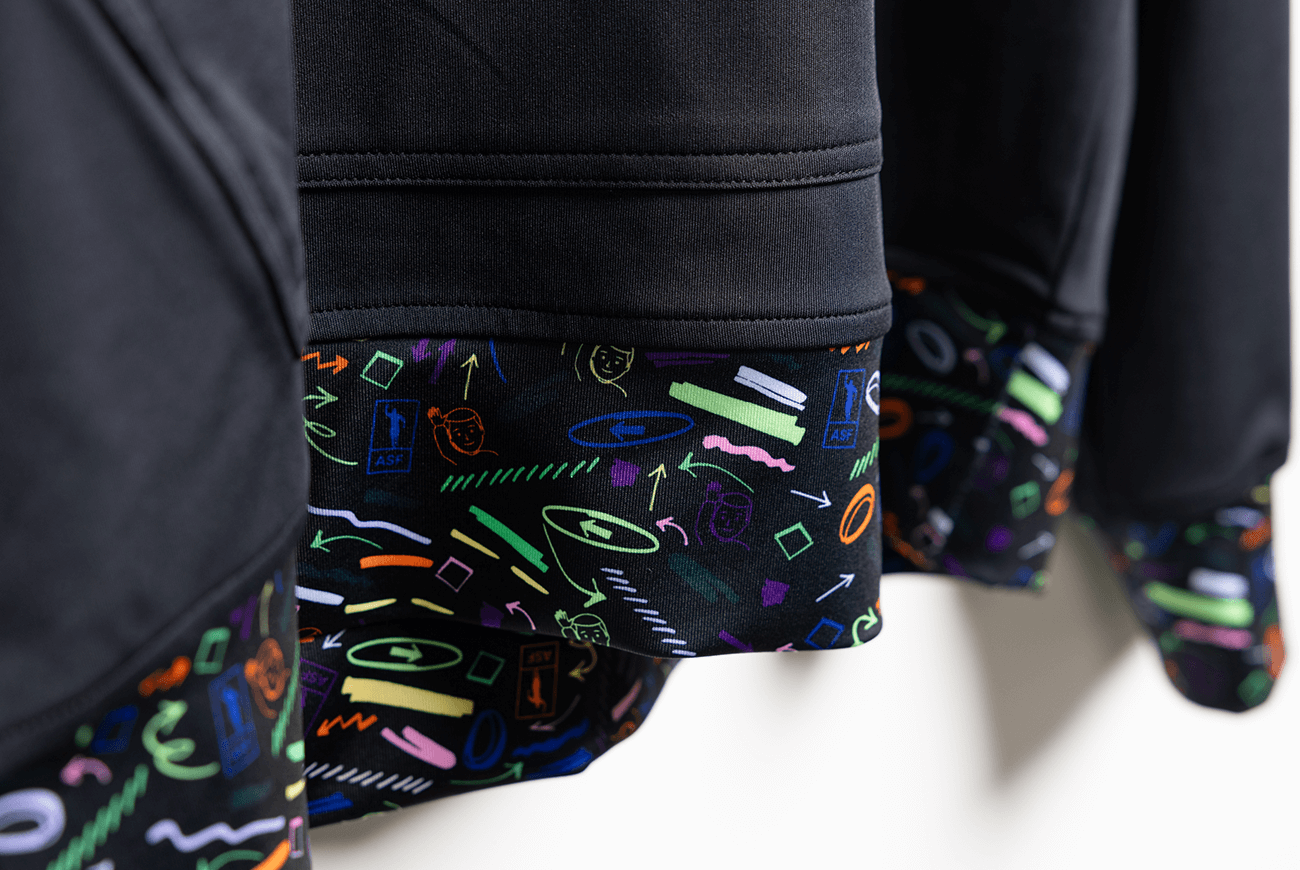 ASF Hoodie - Midnight Black - Image 4